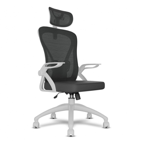 Cadeira Ergonómica OFFY Prisma White/Grey – OFFYPRISMAWTGRY