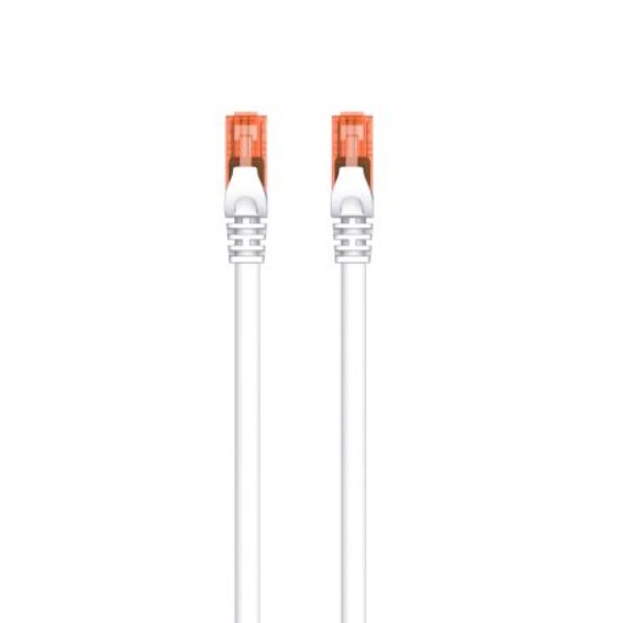 Cabo de Rede EWENT IM0997 – Cat.6 U/UTP, RJ45, 0,25 m, Branco