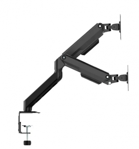 Suporte de Secretária Ewent EW1491 para 2 Monitores 17"-32" com Braços de Mola Mecânica, VESA 100x100 e até 9 kg