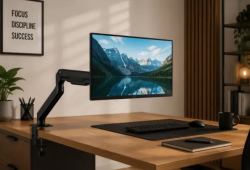 Desktop Monitor Suporte articulado para monitor 13-34", Max VESA 100x100, até 9Kg, Ecrãs curvo até 7Kg