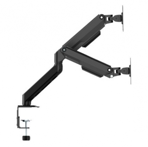 Suporte Duplo para Monitores EWENT EW1493 – Mola a Gás, 17–32", VESA 100×100