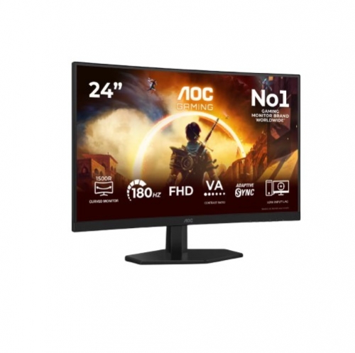 Monitor Gaming Curvo 24" AOC C24G42FE - Full HD 180Hz VA