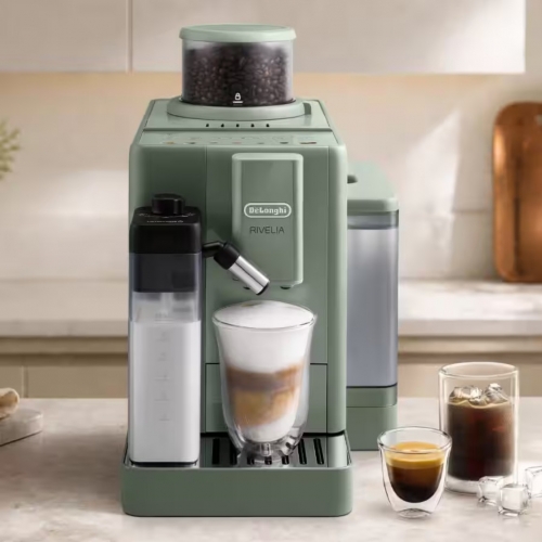 Máquina de Café Automática De'Longhi Rivelia Start Verde - EXAM420.55.GR