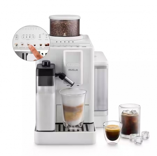 Máquina de Café Automática De'Longhi Rivelia Start Branca EXAM420.55.WXL