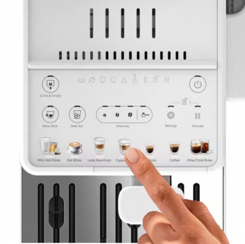 Máquina de Café Automática De'Longhi Rivelia Start Branca EXAM420.55.WXL