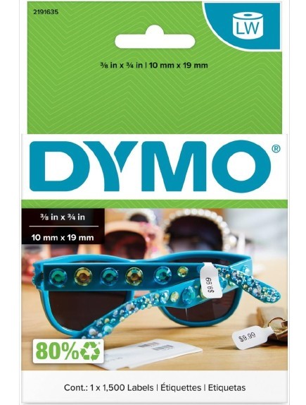 Etiquetas DYMO para Joalharia 54 x 11 mm – 1500 Unidades – Ref. 2191635