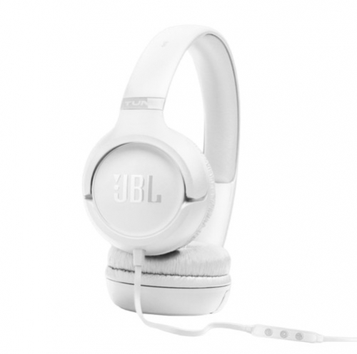 Auscultadores JBL Tune 530C USB-C – Hi-Res Audio, Pure Bass, Branco – JBLT530CWHT