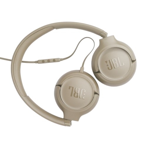 JBL HEADPHONES TUNE T530 USB-C BEGE - JBLT530USBCBEG