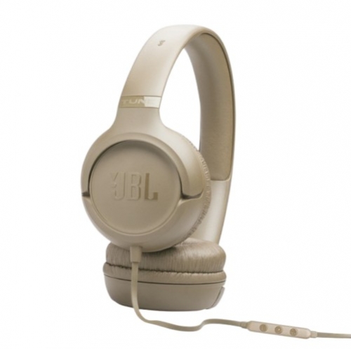 JBL HEADPHONES TUNE T530 USB-C BEGE - JBLT530USBCBEG