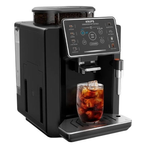 Máquina de Café Espresso Automática KRUPS Sensation Hot & Cold EA9138E0