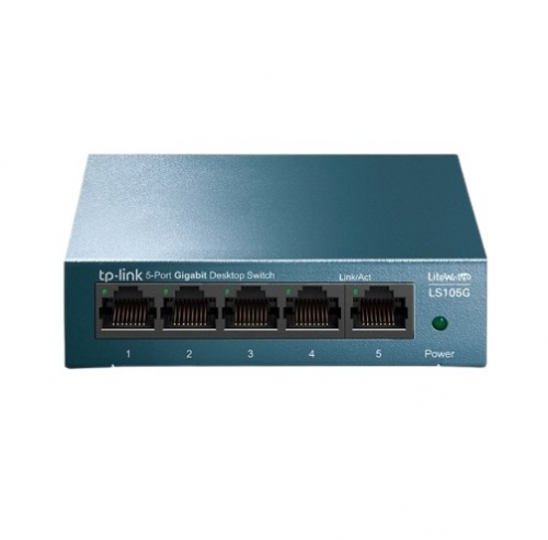 Switch TP-Link LS105G - Gigabit 5 Portas RJ45 10/100/1000 Mbps