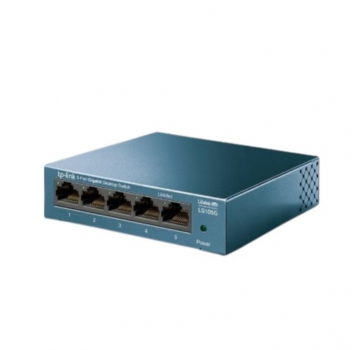 Switch TP-Link LS105G - Gigabit 5 Portas RJ45 10/100/1000 Mbps