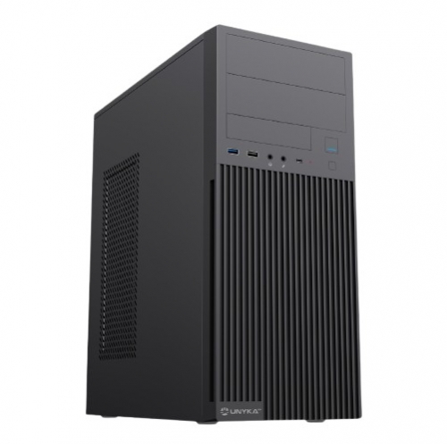 Caixa ATX UNYKAch AERO C360 – USB-C, Fonte 500W, Preto – UK52360