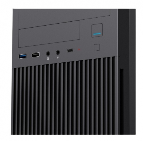 Caixa ATX UNYKAch AERO C360 – USB-C, Fonte 500W, Preto – UK52360