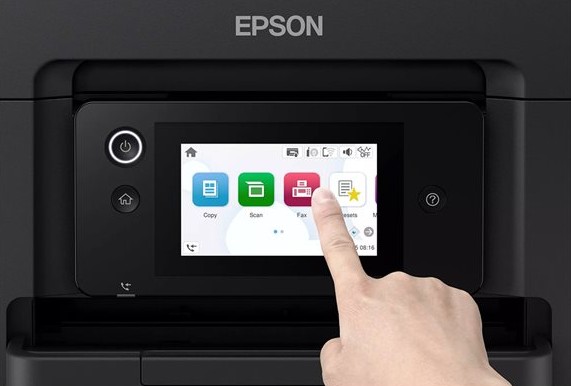 Impressora Multifunções Epson WorkForce Pro WF-4930 A4 a Cores com Fax, Wi-Fi e Duplex Automático – C11CM03402