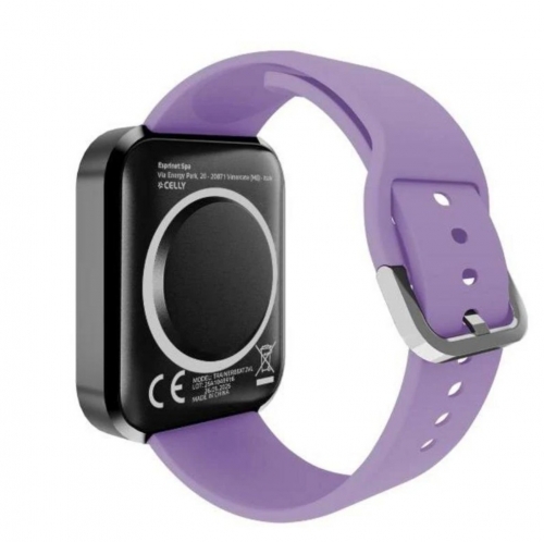 Smartband 2 Preto/Violeta - CELLY TRAINERBEAT2VL