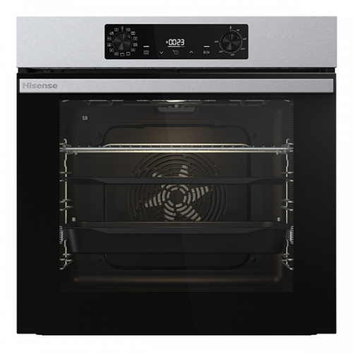 Forno Pirolítico de Encastre Hisense BI64223EPX – 78 L, Classe A++, Air Fry, Inox