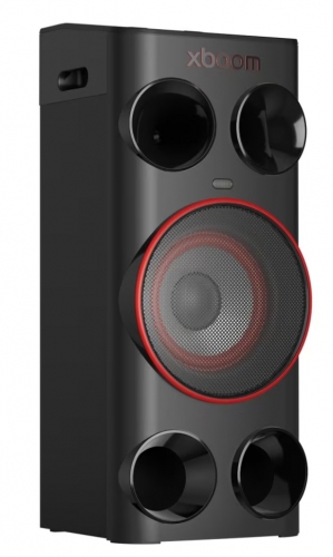 Coluna LG xboom Power7000 Bluetooth 340W RMS com AI Karaoke e Efeitos DJ
