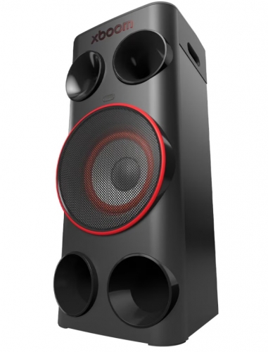 Coluna LG xboom Power7000 Bluetooth 340W RMS com AI Karaoke e Efeitos DJ
