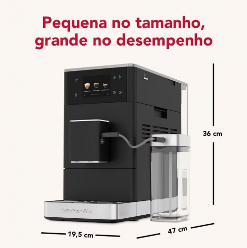 Máquina de Café Expresso Automática KitchenAid KF4 1450W – 5KES8454EBM