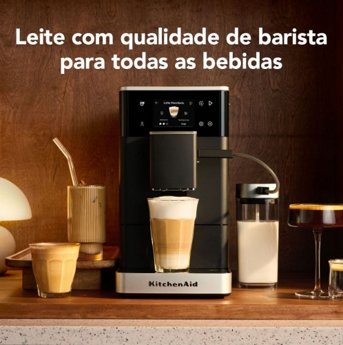 Máquina de Café Expresso Automática KitchenAid KF4 1450W – 5KES8454EBM