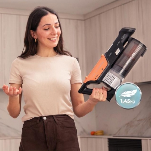 Aspirador Vertical CECOTEC Conga Rockstar S30 Flex Sem Fios 240 W, 80 AW, 20 kPa, Tubo Flexível