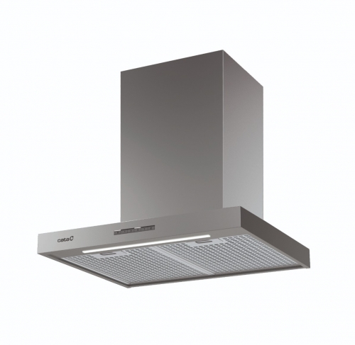 CHAMINE DE PAREDE CATA ST6010X - 60CM 3 VELOCIDADES MAX 301M3/H INOX B