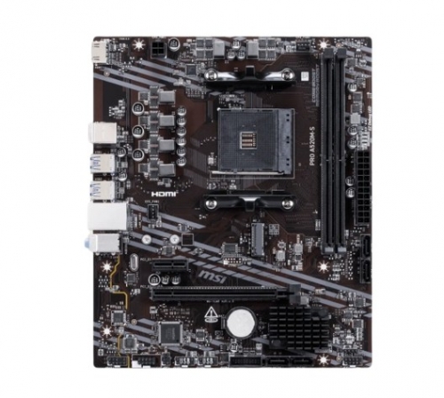 Motherboard MSI PRO A520M-S - Micro-ATX AMD A520 AM4, DDR4, M.2, HDMI