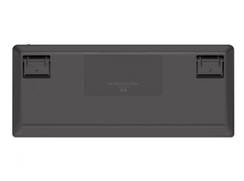 Teclado Logitech MX Mechanical Mini Sem Fios Bluetooth AZERTY Francês – Tátil Silencioso, Grafite – 920-010774