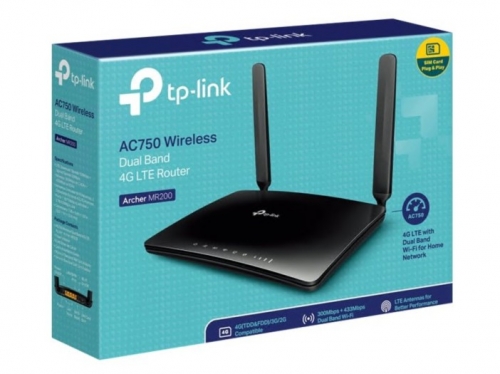 Router TP-Link Archer MR200 V4 - 4G LTE AC750 Dual Band