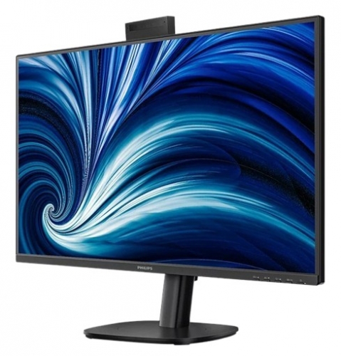 Monitor Philips 27B2U3601H/00 - 27" IPS QHD 120Hz com USB-C Docking, Webcam 5MP, RJ45, Colunas e Pivot