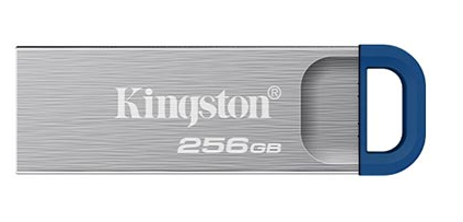 KINGSTON PEN 256GB DATATRAVELER KYSON 220MB/s METAL USB 3.2 GEN1 , DTKNG2/256GB