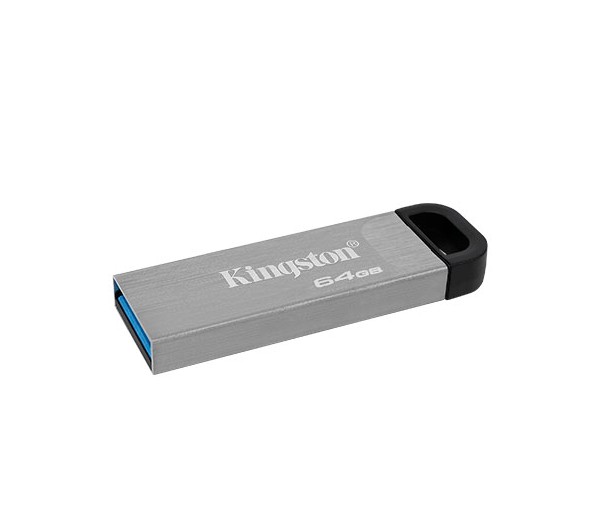 Pen USB Kingston DataTraveler Kyson 64GB USB 3.2 Gen 1 – Até 200MB/s Metal - DTKNG2/64GB