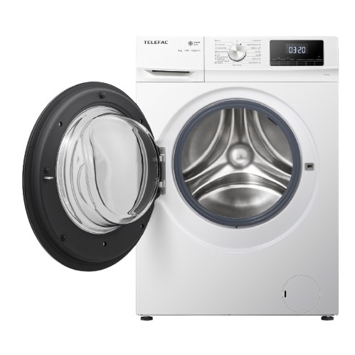 Máquina de Lavar Roupa Telefac TF1408IA 8 kg 1400 rpm Branca