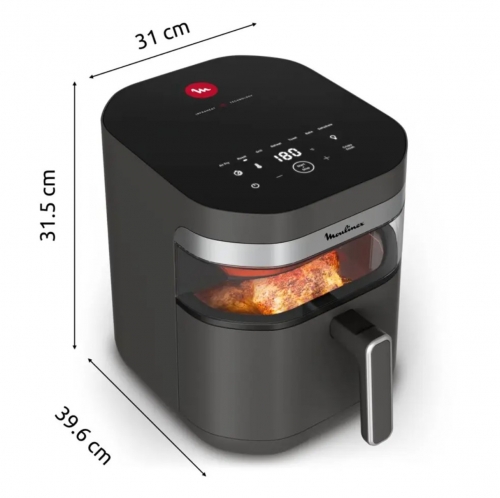 Fritadeira sem Óleo MOULINEX Ever Fry XXL 7 L InfraHeat – EZ8328E0