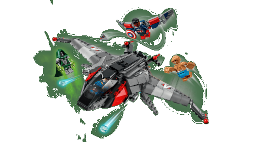 LEGO Vingadores: Doomsday Quinjet 76347