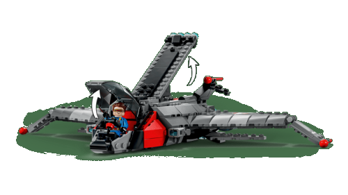 LEGO Vingadores: Doomsday Quinjet 76347