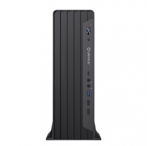 Caixa Micro-ATX Desktop Slim UNYKAch UK2012 – USB Type-C, Fonte SFX 300W 80 Plus Bronze, Preto – UK52012BZ