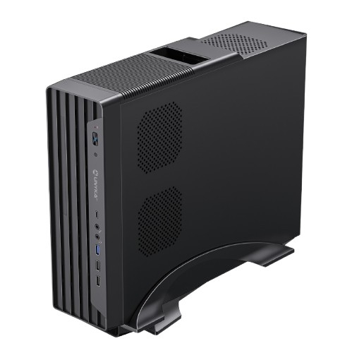 Caixa Micro-ATX Desktop Slim UNYKAch UK2012 – USB Type-C, Fonte SFX 300W 80 Plus Bronze, Preto – UK52012BZ