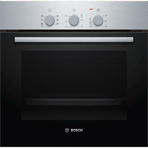 Forno Multifunções de Encastrar Bosch HBF011BR0, 66 L, Inox, Classe Energética A