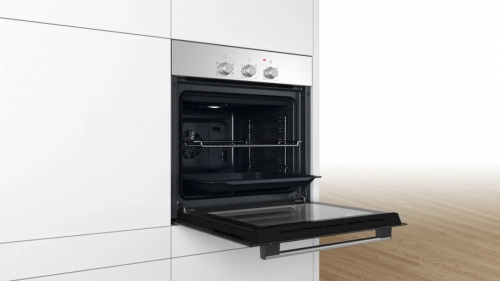Forno Multifunções de Encastrar Bosch HBF011BR0, 66 L, Inox, Classe Energética A