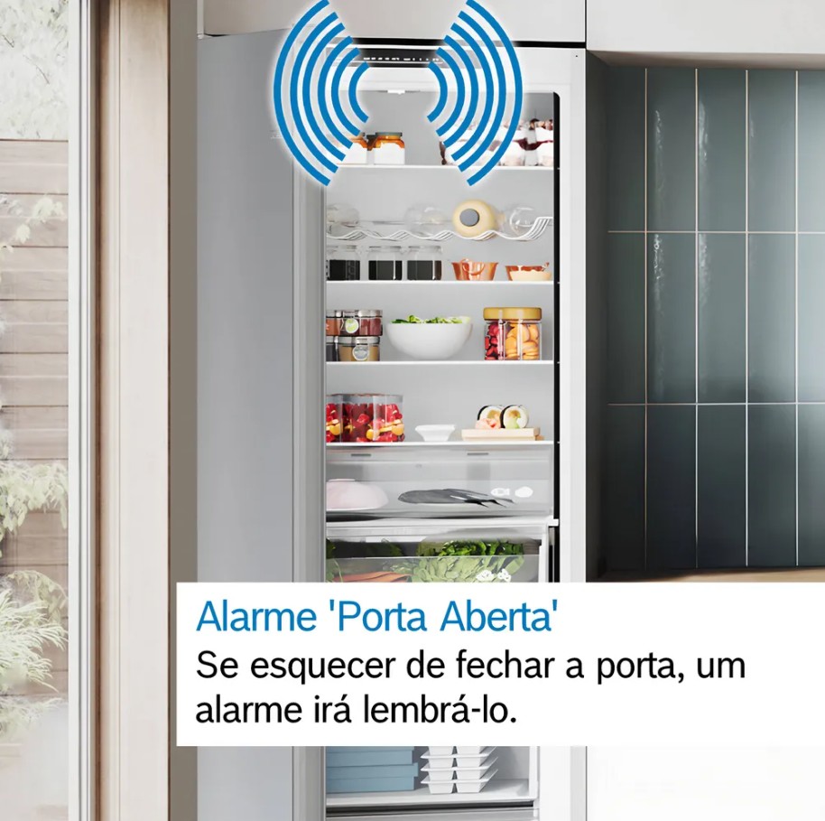 Arca Vertical de Encastre Bosch GIN81ACD0 No Frost, 212 L, Classe Energética D, Série 6