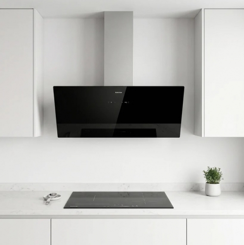 Exaustor Decorativo Taurus G90BKALB 90 cm Preto