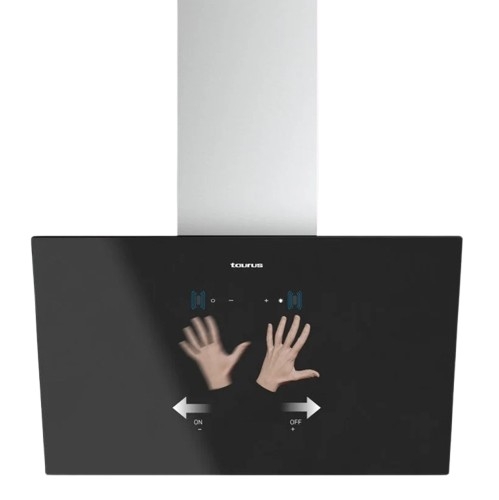 Exaustor Decorativo Taurus G90BKALB 90 cm Preto