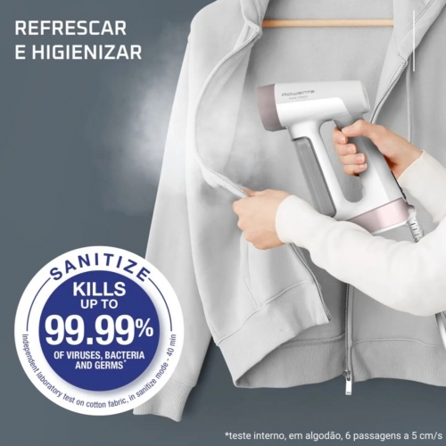 Escova de Engomar a Vapor ROWENTA Pure Force DR8722F0 1800W 35g/min 2 em 1 com Modo Boost e Depósito de 180ml