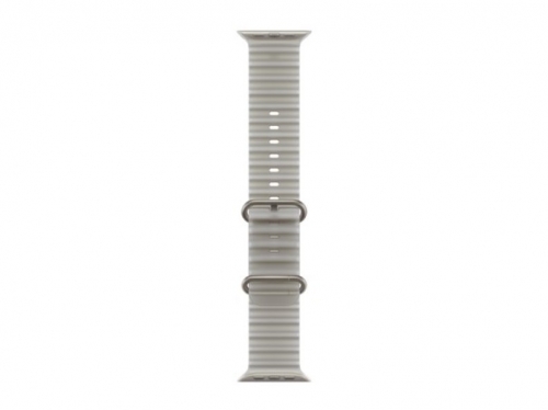 Apple Watch Ultra 4 GPS + Cellular 49 mm – Titânio Natural, Correia Oceano Cinza Translúcido, 64 GB – MJAD4QL/A