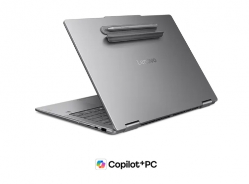 Portátil Lenovo Yoga 7 2-in-1 Aura Edition 14" OLED 2.8K, Core Ultra 7 355, 32 GB, 2 TB SSD, Windows 11 + Pen – Luna Grey – 83TC00AJPG