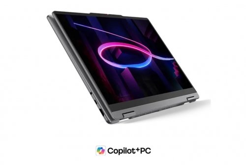 Portátil Lenovo Yoga 7 2-in-1 Aura Edition 14" OLED 2.8K, Core Ultra 7 355, 32 GB, 2 TB SSD, Windows 11 + Pen – Luna Grey – 83TC00AJPG