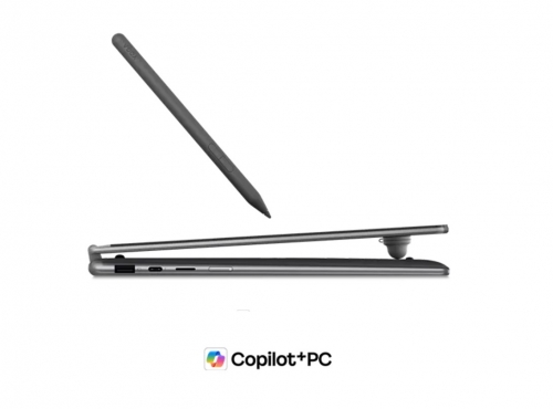 Portátil Lenovo Yoga 7 2-in-1 Aura Edition 14" OLED 2.8K, Core Ultra 7 355, 32 GB, 2 TB SSD, Windows 11 + Pen – Luna Grey – 83TC00AJPG