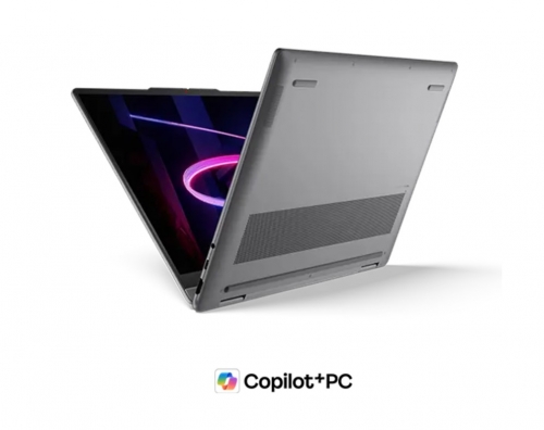 Portátil Lenovo Yoga 7 2-in-1 Aura Edition 14" OLED 2.8K, Core Ultra 7 355, 32 GB, 2 TB SSD, Windows 11 + Pen – Luna Grey – 83TC00AJPG